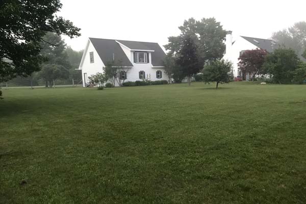 lawn view of Green Gables
